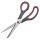 WESTMARK Papierschere schwarz-rot 21,0 cm