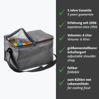 WESTMARK Kühltasche Gerda Stoff grau 52252270