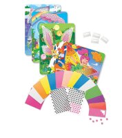 invento Mosaiksticker-Set Glitzer-Fee mehrfarbig