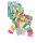 invento Mosaiksticker-Set Glitzer-Fee mehrfarbig