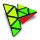 invento Mefferts Pyraminx Zauberwürfel Geschicklichkeitsspiel, 1 St.  ( 501256 )