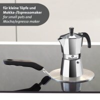WESTMARK Induktion-Adapterplatte silber Ø 14,0 cm, 1 St.