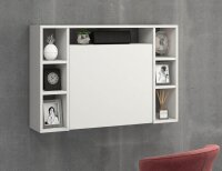 VCM my office Wandila Wandschreibtisch weiß rechteckig, hängend weiß 90,0 x 20,0/67,0 cm