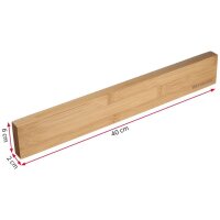 WESTMARK Nature Magnetleiste braun 6,0 x 40,0 cm, 1 St.