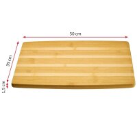 WESTMARK Schneidebrett braun 50,0 x 35,0 cm, 1 St.