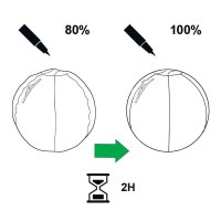 LEITZ Ergo Active Sitzball dunkelgrau 75,0 cm