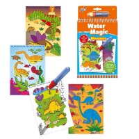 Jumbo Dinosaurier Wassermalbuch, 1 St.