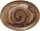 HEART & SOUL Teller Perfect Match Oyster braun 36,0 x 28,0 cm, 6 St.