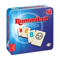 Jumbo Rummikub in Metalldose Geschicklichkeitsspiel, 1 St.