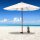 relaxdays Bodendübel für Sonnenschirm schwarz, Kunststoff