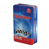 Jumbo Rummikub in Metalldose Geschicklichkeitsspiel, 1 St.