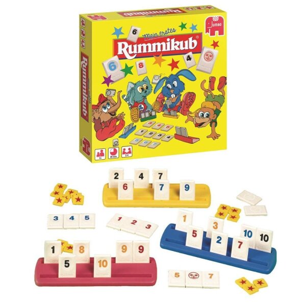 Jumbo Mein erstes Rummikub Geschicklichkeitsspiel, 1 St.
