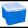 Really Useful Box Aufbewahrungsbox 35,0 l transparent, blau 48,0 x 39,0 x 31,0 cm, 1 St.
