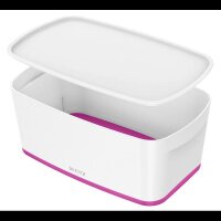 LEITZ MyBox Aufbewahrungsbox 5,0 l perlweiß/pink...