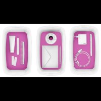 LEITZ MyBox Aufbewahrungsbox 5,0 l perlweiß/pink 31,8 x 19,1 x 12,8 cm, 1 St.