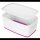 LEITZ MyBox Aufbewahrungsbox 5,0 l perlweiß/pink 31,8 x 19,1 x 12,8 cm, 1 St.
