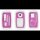 LEITZ MyBox Aufbewahrungsbox 5,0 l perlweiß/pink 31,8 x 19,1 x 12,8 cm, 1 St.