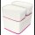 LEITZ MyBox Aufbewahrungsbox 5,0 l perlweiß/pink 31,8 x 19,1 x 12,8 cm, 1 St.