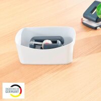 LEITZ MyBox Aufbewahrungsbox 3,0 l perlweiß/grau 24,6 x 16,0 x 9,8 cm, 1 St.