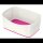 LEITZ MyBox Aufbewahrungsbox 3,0 l perlweiß/pink 24,6 x 16,0 x 9,8 cm, 1 St.