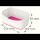 LEITZ MyBox Aufbewahrungsbox 3,0 l perlweiß/pink 24,6 x 16,0 x 9,8 cm, 1 St.