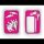 LEITZ MyBox Aufbewahrungsbox 3,0 l perlweiß/pink 24,6 x 16,0 x 9,8 cm, 1 St.