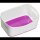 LEITZ MyBox Aufbewahrungsbox 3,0 l perlweiß/pink 24,6 x 16,0 x 9,8 cm, 1 St.