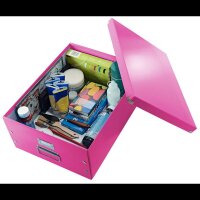LEITZ Click & Store Aufbewahrungsbox 36,0 l pink 36,9...