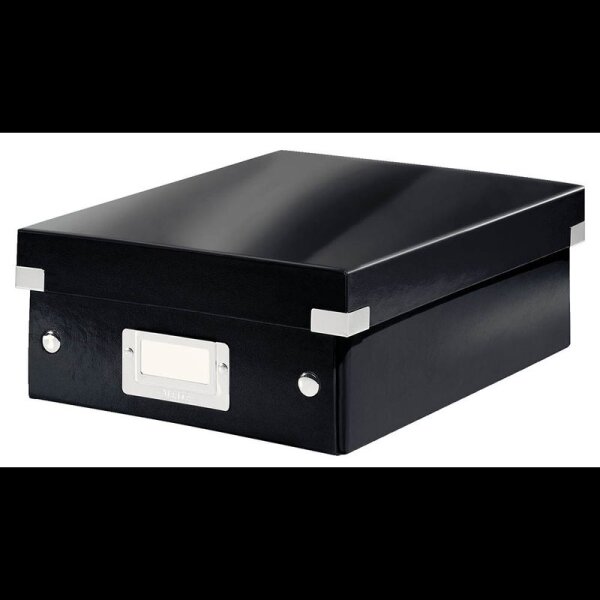 LEITZ Click & Store Aufbewahrungsbox 900 Blatt schwarz 22,0 x 28,5 x 10,0 cm, 1 St.