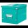 LEITZ Click & Store Aufbewahrungsbox 10,0 l eisblau 26,0 x 26,0 x 24,0 cm, 1 St.