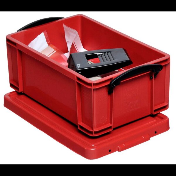 Really Useful Box Aufbewahrungsbox 9,0 l rot 39,5 x 25,5 x 15,5 cm, 1 St.
