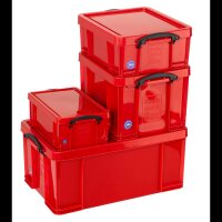 Really Useful Box Aufbewahrungsbox 9,0 l rot 39,5 x 25,5 x 15,5 cm, 1 St.