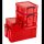 Really Useful Box Aufbewahrungsbox 9,0 l rot 39,5 x 25,5 x 15,5 cm, 1 St.