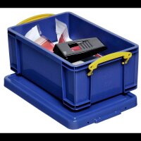 Really Useful Box Aufbewahrungsbox 9,0 l blau 39,5 x 25,5...