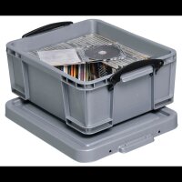 Really Useful Box Aufbewahrungsbox 18,0 l silber 48,0 x...