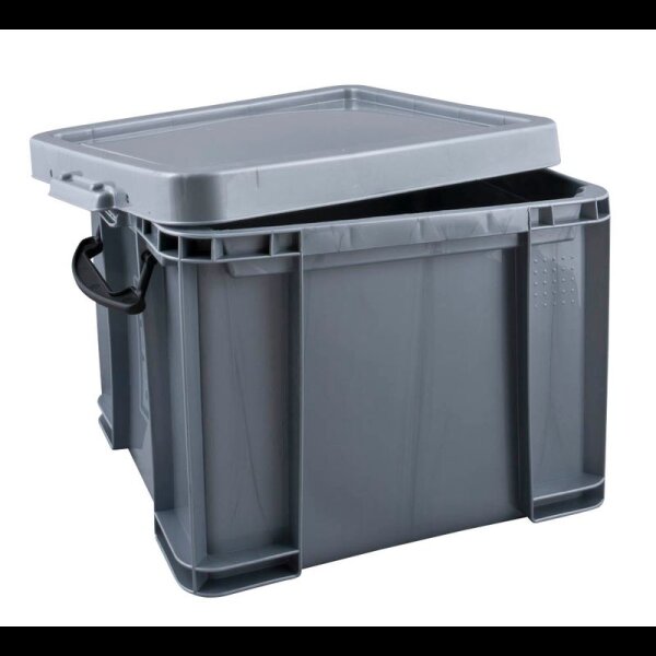 Really Useful Box Aufbewahrungsbox 35,0 l silber 48,0 x 39,0 x 31,0 cm, 1 St.