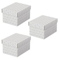 Esselte Home Aufbewahrungsboxen 6,5 l weiß 20,0 x...