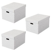 Esselte Home Aufbewahrungsboxen 50,0 l weiß 35,5 x...