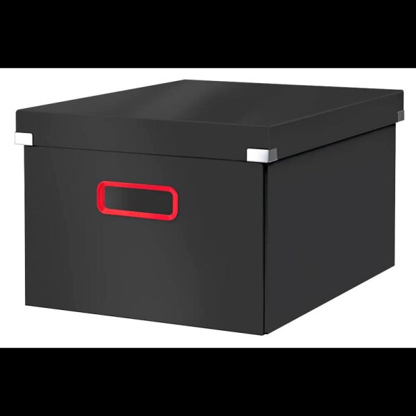 LEITZ Click & Store Cosy Aufbewahrungsbox 18,5 l grau 28,1 x 37,0 x 20,0 cm, 1 St.