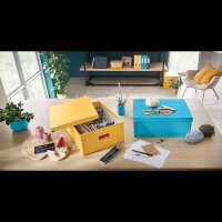 LEITZ Click & Store Cosy Aufbewahrungsbox 32,0 l gelb 36,9 x 48,2 x 20,0 cm, 1 St.