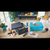 LEITZ Click & Store Cosy Aufbewahrungsbox 32,0 l grau 36,9 x 48,2 x 20,0 cm, 1 St.