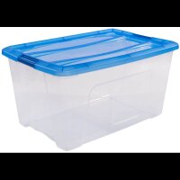 3 IRIS Ohyama Clear NTB Aufbewahrungsboxen 3x 45,0 l...