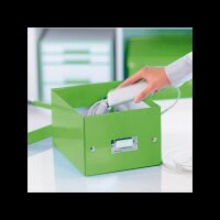 LEITZ Click & Store Aufbewahrungsbox 7,4 l grün 21,6 x 28,2 x 16,0 cm, 1 St.